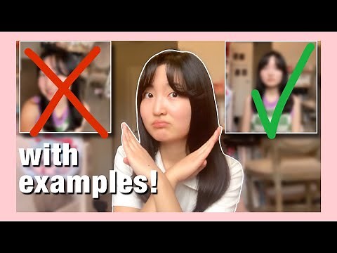 How to take photos for your KPOP AUDITION w/ examples! 📸