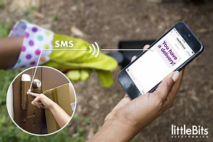 littleBits Projects: SMS Doorbell