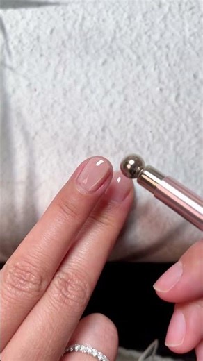 Light Pink Cat Eye Nails Tutorial | 3D Magnetic Gel Polish Nail Art Design for Beginners #nailart