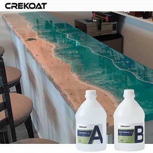 [Hot Item] 1: 1 Table Top Epoxy for Clear Coating Surfaces with Color Mica Powders