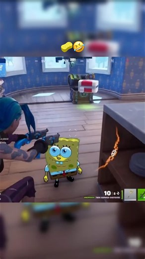 غضب سبونج بفورت نايت😡Fortnite