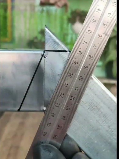 90° degree obtuse angle cut idea