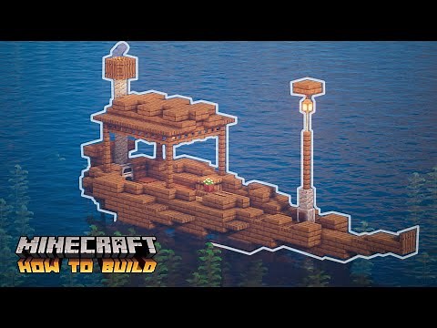 Minecraft: How to Build a Small Boat (Quick Tutorial)