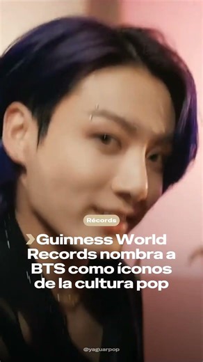 Guinness World Records nombra a BTS como íconos de la cultura pop