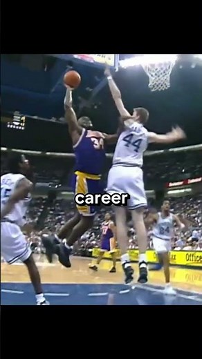 SHAQ only made 1 Three point shot in his entire CAREER