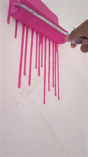 wall painting Pink colour fast code #art