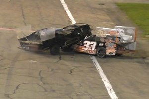 Racetrack road rage erupts with crashes, punches and a taser 