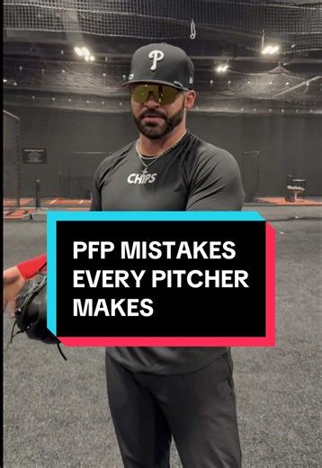 Every pitcher needs to master PFPs. Fielding your position matters, especially on bunts. You don’t need a highlight play, just a clean out at first. Use code “CHIPS” for 25% off Triple Crown Jewelry👑 When fielding bunts as a pitcher, keep it simple. Plant your back foot by the ball, get low, gather clean, and make a short, accurate throw to first. The biggest mistake pitchers make is lifting the front foot. You’re trained to move downhill off the mound, and that habit can cause routine throws t