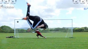 Jumping on the Facebook Video bandwagon since a lot of you are missing my links to YouTube and other people are sharing them elsewhere. Starting it off with a cool footy flips and skills mix :) | Ginger Ninja Trickster