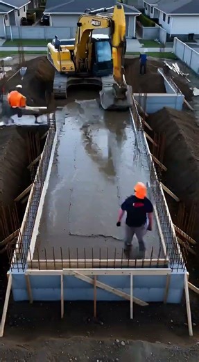 from empty land to a finished home in this timelapse #timelapse #constructionlife #architecture