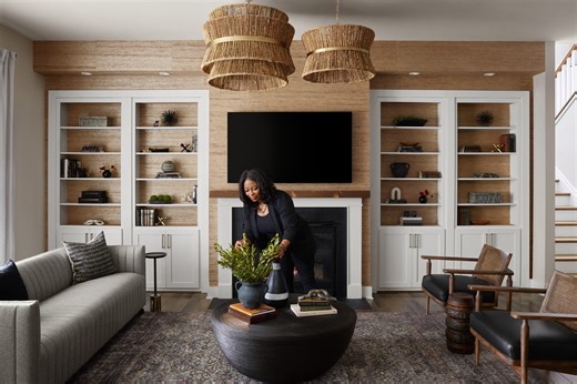 6K views · 63 reactions | Design Tip: Don’t forget the fifth wall—the ceiling! It’s a game-changer in design. Huge thanks to my friends at Good Day Philadelphia for having me as their regular design expert and showcasing our client’s stunning home in the Eagleville/Blue Bell area. Always a pleasure sharing the power of great design! #InteriorDesign #GoodDayPhiladelphia | Gray Space Interior Design | Facebook