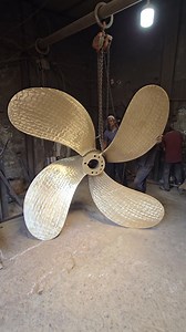 7M views · 86K reactions | Amazing Ship Propeller Manufacturing Complete Process | Our Collection | Facebook