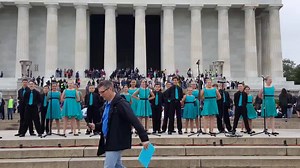 5.6K views · 326 reactions | Here is video of the Longleaf Elementary Chorus performing at the Lincoln Memorial in Washington D.C. Video courtesy of Heather Goldstein. | Pasco County Schools | Facebook