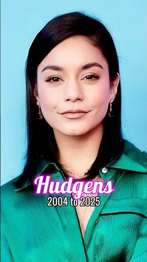 Vanessa Hudgens evolution from 2004 to 2025