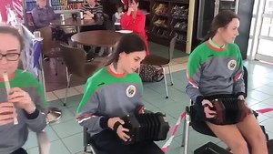 1.1K views · 21 reactions | Great to have the Ring Of Gullion Comhaltas Junior Group perform in Newry Bus Station during Bus & Train Week. #GetOnBoardNI | Translink | Facebook