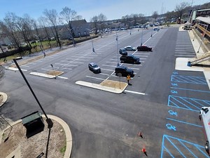 Renovated LIRR Huntington Train Station South Parking Lot Opens