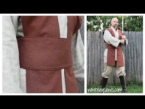 Custom Jedi Tabards and Obi How to | Whitney Sews
