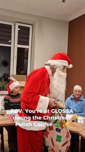 Christmas Course in Kraków GLOSSA Polish Language School 2025 #polishforforeigners #learnpolish
