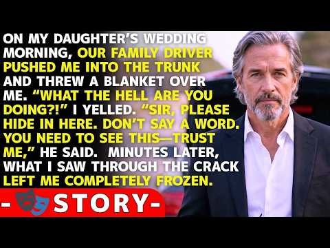 “Don’t Say A Word. Trust Me.” The Driver Pushed Me Into The Trunk On My Daughter’s Wedding Morning.