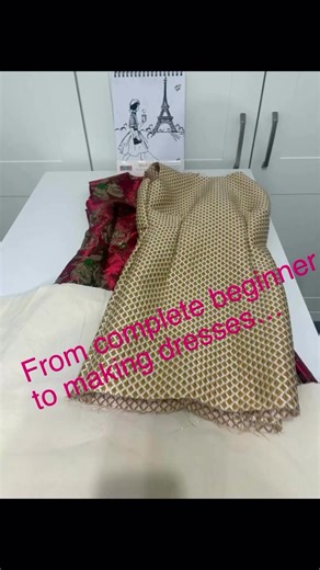 From complete beginner to dressmaker… #handmadedress #handmadedress #sewing #skill #painintopurpose