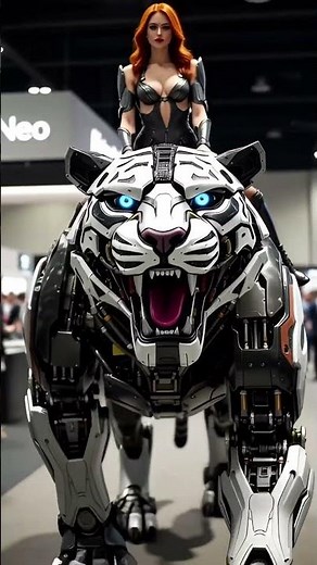 Robotic Tiger Showcase | The Future of Tech Mobility