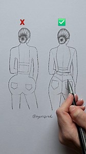 How to draw a body ⏳️ Adjust heart size to change body type #art #artwork #artist #draw ##drawing #satisfying #style #fashion #cartoon #illustration | Eyeinspired