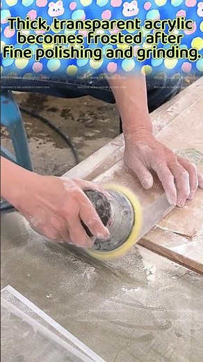 Thick Clear Acrylic Transformation: Precision Sanding to Premium Matte Frosted Finish