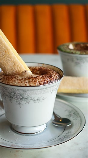 It’s been officially 1 year since we added the Tiramisu Cappuccino to our menu! Espresso, Vanilla & Steamed Milk topped with Whipped Mascarpone & Cocoa Powder served with a Lady Finger for dipping! If you haven’t tried it yet, put it on your list for your next visit! It’s also delicious iced! (Secret Menu Tip: substitute Nutella for the Vanilla (hot only) or substitute the Espresso for Matcha!) | Chartreuse Sisters GR