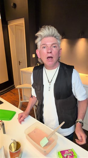 Delicious Raspberry Jelly with Mandarin Oranges