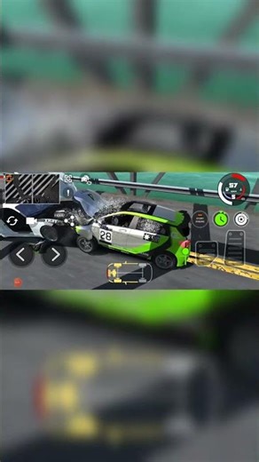 Drivs csx car crush simulator #shortvideo #gaming #drivecsx #beamngdrive