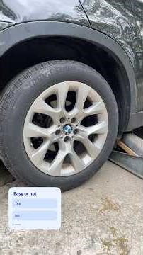 BMW x5 air suspension replacement in 10 minutes (part 1)