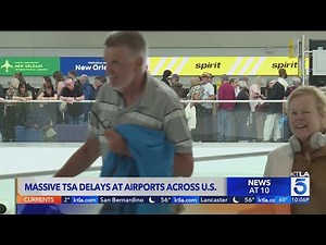Massive TSA delays hit airports across the country