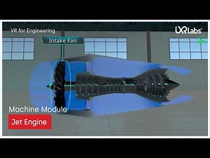 Jet Engine | VR for Engineering Education | iXR Labs