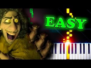 We Don't Talk About Bruno (from Encanto) - EASY Piano Tutorial