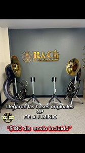 Bases CP Las Originales aprovechen por que se van como pan caliente #baseparatuba #cpstand #rcbrassworkshop #accessories Chuyito Perez | Santiago Ramon Garcia