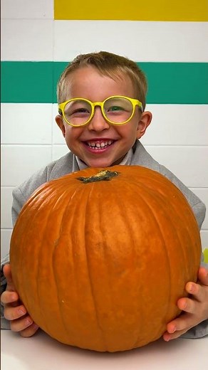 Happy Pumpkin Fun! Let’s Create a Pumpkin with Teeth! 🎃😊