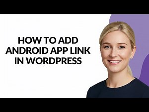 How to Add Android App Link In Wordpress - Julia'sTutorials