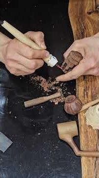 Handcrafted wooden pipe inspired by the ancient Chogha Zanbil Ziggurat ...