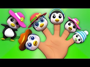 pingouin doigt famille | Penguin Finger Family | Baby Toons Network Française | dessins animés