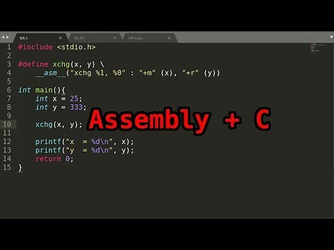 [Linguagem C] Inline Assembly na prática