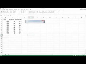 Using the Regression Add-In in Excel