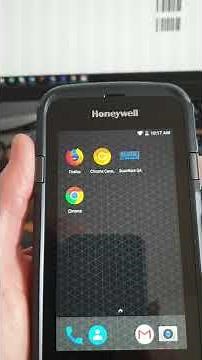 Honeywell Dolphin CT60 Scanning problem in Google Chrome
