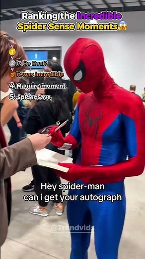 Ranking the Incredible Spider Sense Moments😱