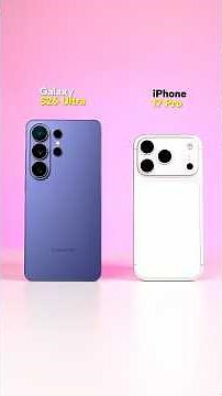 Samsung S26 Ultra vs iPhone 17 Pro ! 🔥
