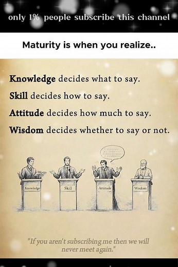 🗣️ Knowledge vs Skill vs Wisdom 🌿💯