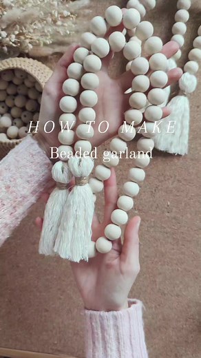1K views · 16 reactions | Let's make a beautiful beaded garland! ✨...
