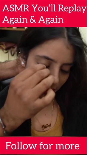 Relaxing ASMR Head Massage Experience