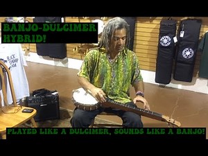 Bing Futch Playing A Folkcraft® LAP-JO® Dulcimer
