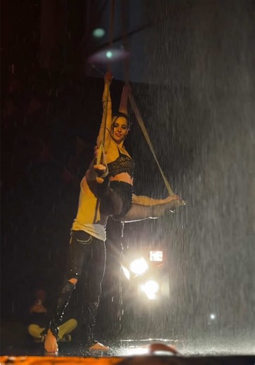 Duo Turkeev's Rain Act Performance