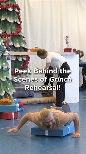 Peek behind the scenes of 'Dr. Seuss's How the Grinch Stole Christmas!' rehearsal for a glimpse at some scene-stealing fun! Catch The Grinch on stage Nov. 4-Jan. 4. Get your tickets today at childrenstheatre.org/grinch | Children's Theatre Company